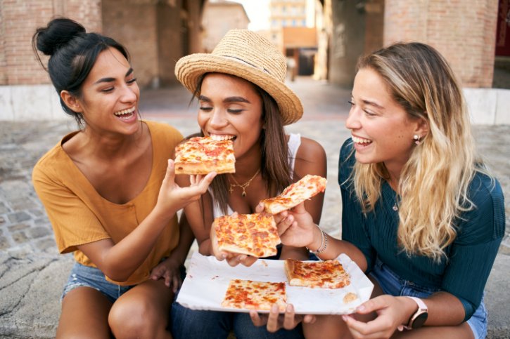 Eating Near Historic Monument