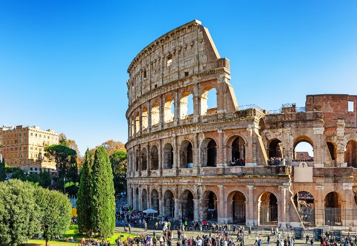 Colosseum In Rome Italy