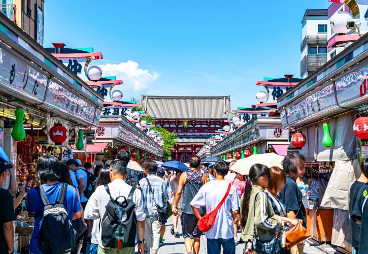 Asakusa and Ueno Walking Route